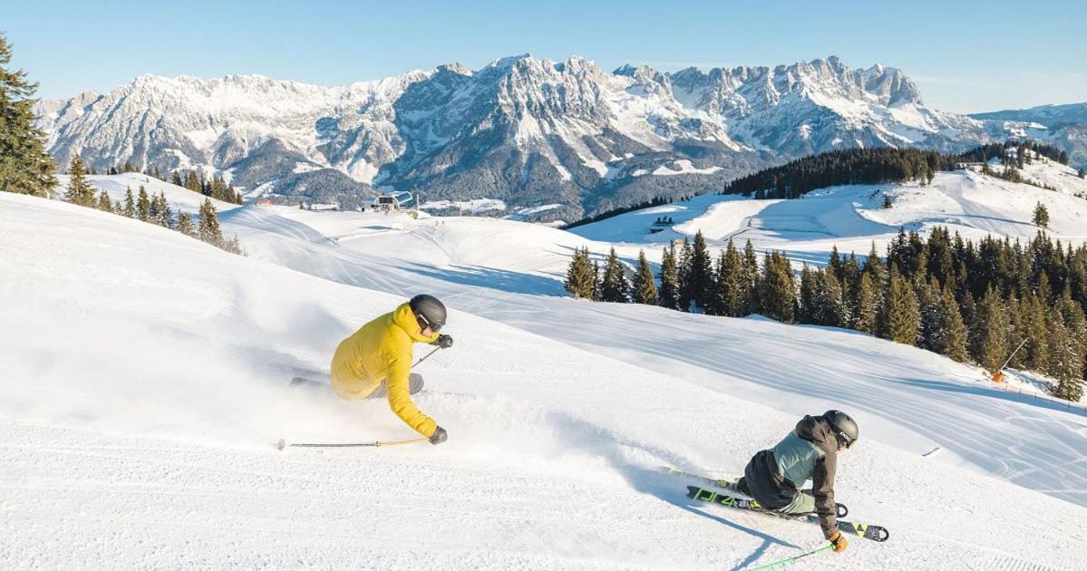 Luxus Ferienwohnung Almhuette Brixen im Thale Kültér fotó